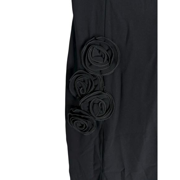 Amanda Uprichard Wolfe Gown Strapless Rose Embellished Formal Gala Party Prom SM - Picture 6 of 11